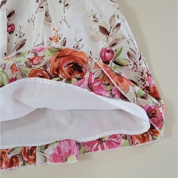 Speak 2 Me Women's Pink Floral Skirt - Picture 7 of 11